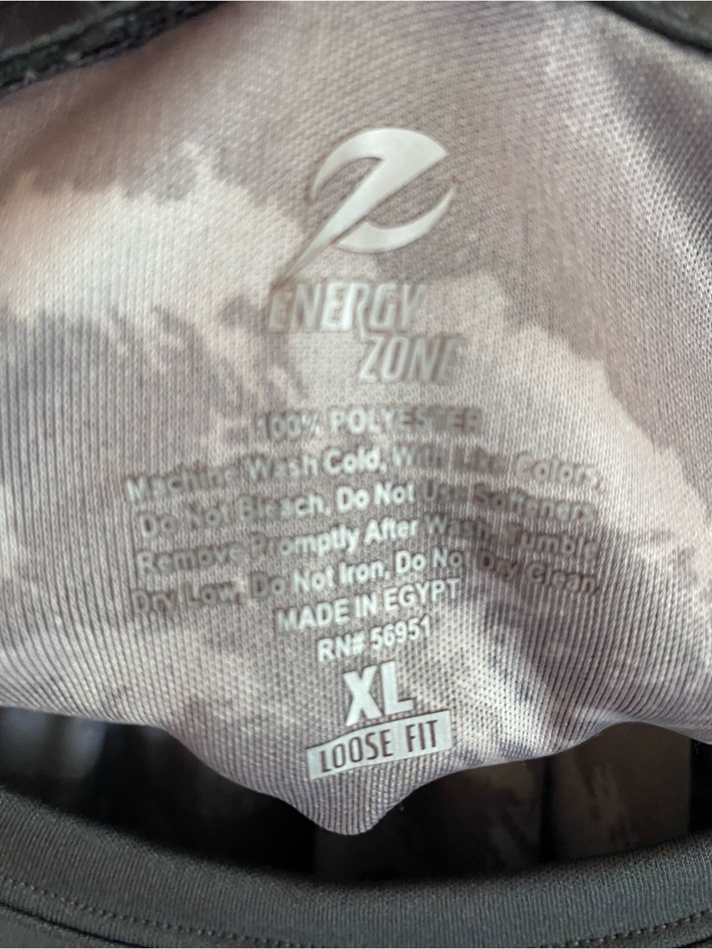 Energy Zone Men’s Dry Fit Tee - Picture 3 of 5